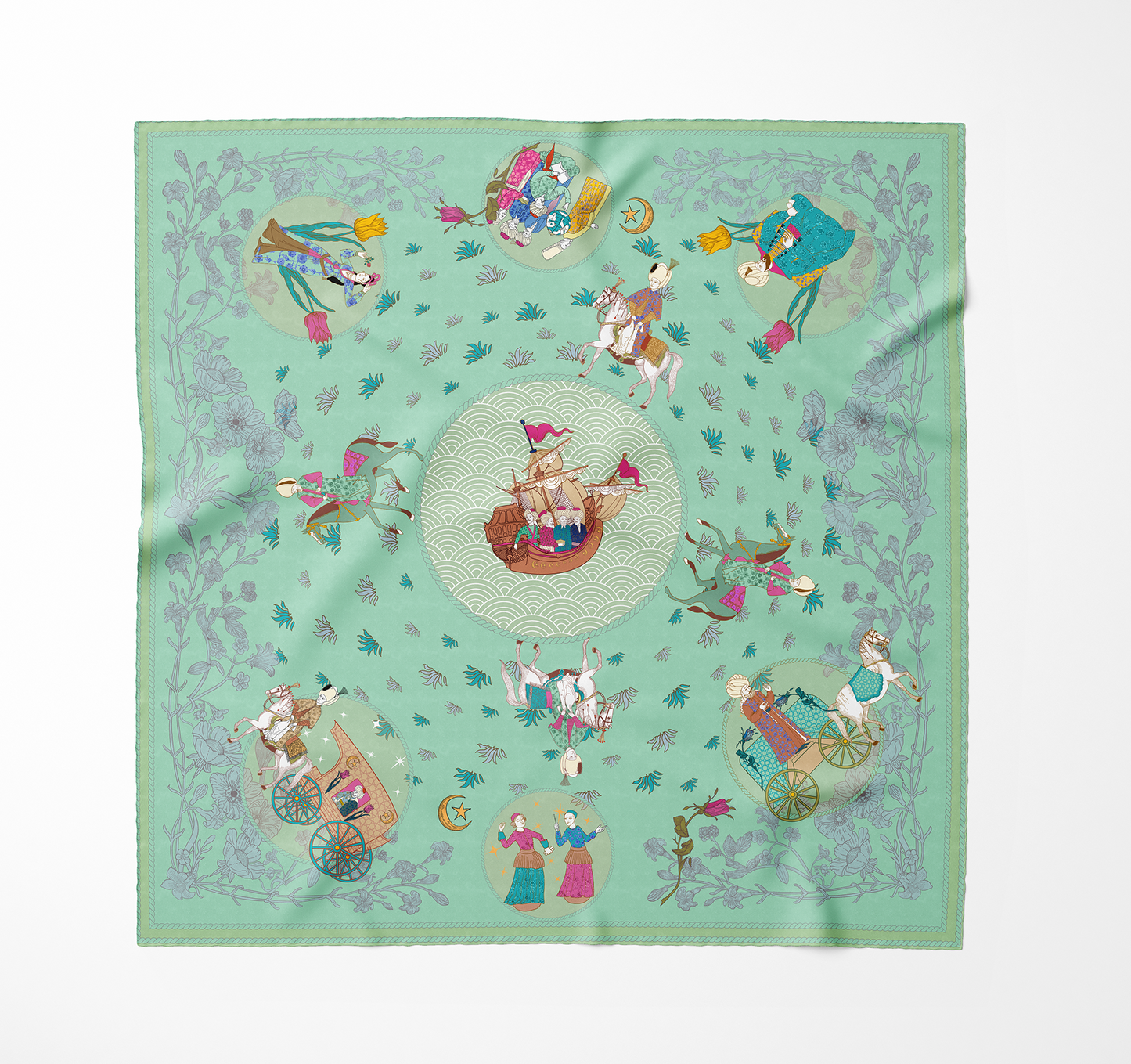 Levantine Love / Pastel Green