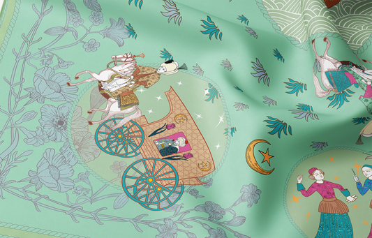 Levantine Love / Pastel Green